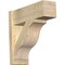 Ekena Millwork Funston Block Rough Sawn Outlooker, Douglas Fir, 8"W x 22"D x 22"H OUT08X22X22FST05RDF - alternate 1